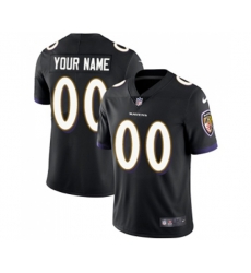 Baltimore Ravens Customized Black Alternate Vapor Untouchable Limited Player Football Jersey