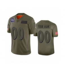 Baltimore Ravens Customized Camo 2019 Salute to Service Limited Jersey