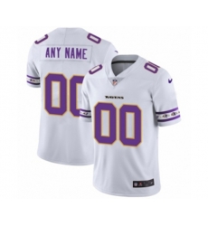 Baltimore Ravens Customized White Team Logo Cool Edition Jersey