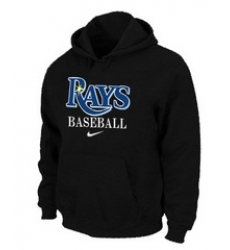 Tampa Bay Rays Pullover Hoodie Black