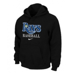 Tampa Bay Rays Pullover Hoodie Black