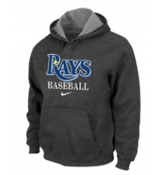 Tampa Bay Rays Pullover Hoodie D.Grey