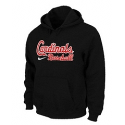 St. Louis Cardinals Pullover Hoodie Black