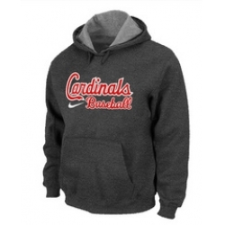 St. Louis Cardinals Pullover Hoodie D.Grey