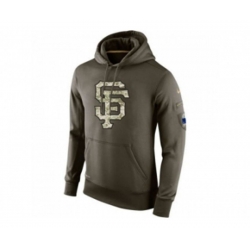 San Francisco Giants Nike Olive Salute To Service KO Performance Hoodie San Francisco Giants Nike Olive Salute To Service KO Performance Hoodie