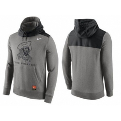 Pittsburgh Pirates Nike Gray Cooperstown Collection Hybrid Pullover Hoodie Pittsburgh Pirates Nike Gray Cooperstown Collection Hybrid Pullover Hoodie
