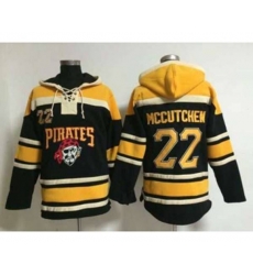 mlb jerseys pittsburgh pirates #22 mccutchen black[pullover hooded sweatshirt]