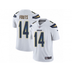 Los Angeles Chargers #14 Dan Fouts Vapor Untouchable Limited White NFL Jersey