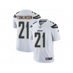 Los Angeles Chargers #21 LaDainian Tomlinson Vapor Untouchable Limited White NFL Jersey