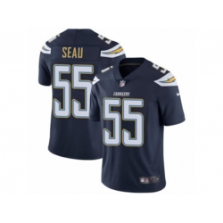 Los Angeles Chargers #55 Junior Seau Vapor Untouchable Limited Navy Blue Team Color NFL Jersey