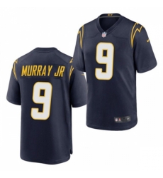 Los Angeles Chargers #9 Kenneth Murray Jr. Nike Navy Alternate Vapor Limited Jersey