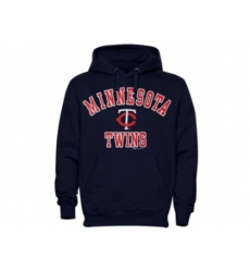 Minnesota Twins Fastball Fleece Pullover Navy Blue MLB Hoodie