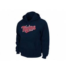 Minnesota Twins Majestic Fleece Hitter Navy MLB Hoodie
