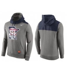 Minnesota Twins Nike Gray Cooperstown Collection Hybrid Pullover Hoodie
