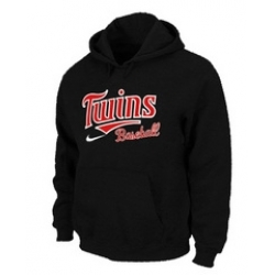 Minnesota Twins Pullover Hoodie Black