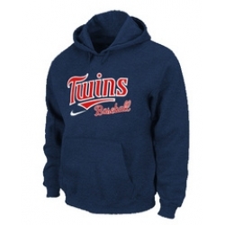 Minnesota Twins Pullover Hoodie D.Blue
