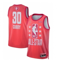2022 All Star #30 Stephen Curry Maroon Basketball Jersey