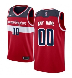 Washington Wizards Nike Red Swingman Custom Jersey - Icon Edition