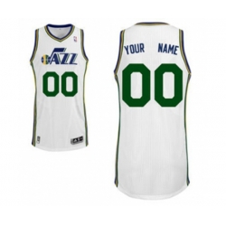 Utah Jazz White Custom Basketball Jerseys Utah Jazz White Custom Basketball Jerseys