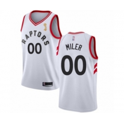 Toronto Raptors Customized Swingman White 2019 Basketball Finals Champions Jersey - Association Edition