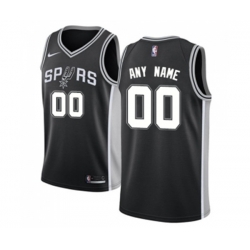 San Antonio Spurs Customized Swingman Black Road Basketball Jersey - Icon Edition