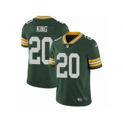 Green Bay Packers #20 Kevin King Vapor Untouchable Limited Green Team Color NFL Jersey