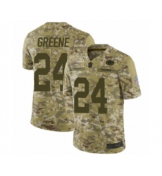 Green Bay Packers #24 Raven Greene Limited Camo 2018 Salute to Service Football Jersey