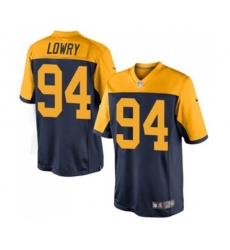Green Bay Packers #94 Dean Lowry Limited Navy Blue Alternate Football Jersey