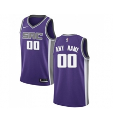 Sacramento Kings Customized Swingman Purple Road Basketball Jersey - Icon Edition
