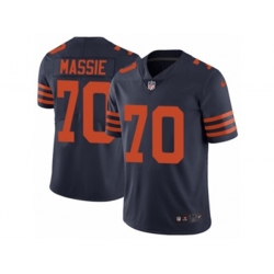 Chicago Bears #70 Bobby Massie Vapor Untouchable Limited Navy Blue 1940s Throwback Alternate NFL Jersey