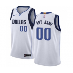 Dallas Mavericks Customized Authentic White Basketball Jersey - Association Edition Dallas Mavericks Customized Authentic White Basketball Jersey - Association Edition