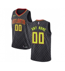 Atlanta Hawks Customized Authentic Black Road Basketball Jersey - Icon Edition