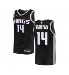 Sacramento Kings #14 Oscar Robertson Swingman Black NBA Jersey Statement Edition