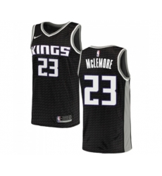 Sacramento Kings #23 Ben McLemore Swingman Black Basketball Jersey Statement Edition