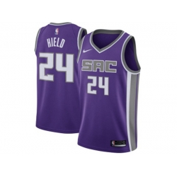 Sacramento Kings #24 Buddy Hield Purple NBA Swingman Icon Edition Jersey