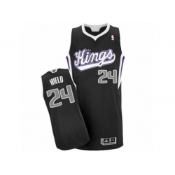 Sacramento Kings #24 Buddy Hield Swingman Black Alternate NBA Jersey
