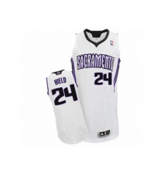 Sacramento Kings #24 Buddy Hield Swingman White Home NBA Jersey