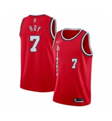 Portland Trail Blazers #7 Brandon Roy Swingman Red Hardwood Classics Basketball Jersey