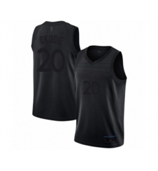 Minnesota Timberwolves #20 Josh Okogie Swingman Black MVP Basketball Jersey