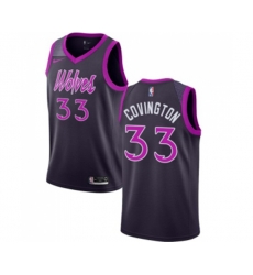 Minnesota Timberwolves #33 Robert Covington Swingman Purple Basketball Jersey - City Edition