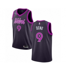 Minnesota Timberwolves #9 Luol Deng Authentic Purple NBA Jersey - City Edition