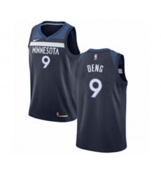 Minnesota Timberwolves #9 Luol Deng Swingman Navy Blue NBA Jersey - Icon Edition