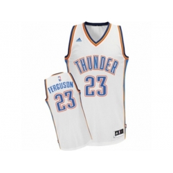 Oklahoma City Thunder #23 Terrance Ferguson Swingman White Home NBA Jersey Oklahoma City Thunder #23 Terrance Ferguson Swingman White Home NBA Jersey