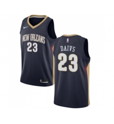 New Orleans Pelicans #23 Anthony Davis Swingman Navy Blue Road NBA Jersey - Icon Edition
