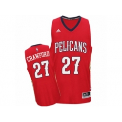 New Orleans Pelicans #27 Jordan Crawford Swingman Red Alternate NBA Jersey New Orleans Pelicans #27 Jordan Crawford Swingman Red Alternate NBA Jersey