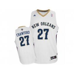 New Orleans Pelicans #27 Jordan Crawford Swingman White Home NBA Jersey New Orleans Pelicans #27 Jordan Crawford Swingman White Home NBA Jersey
