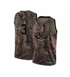 New Orleans Pelicans #3 Josh Hart Swingman Camo Realtree Collection Basketball Jersey