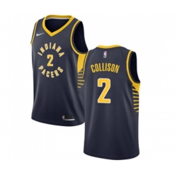 Indiana Pacers #2 Darren Collison Swingman Navy Blue Road NBA Jersey - Icon Edition