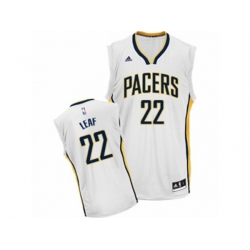 Indiana Pacers #22 T. J. Leaf Swingman White Home NBA Jersey
