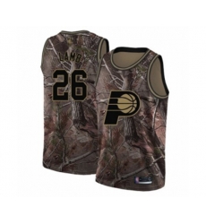 Indiana Pacers #26 Jeremy Lamb Swingman Camo Realtree Collection Basketball Jersey